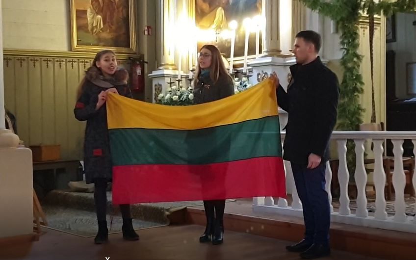 Vasario 16-oji Rumbonių Švč. Trejybės bažnyčioje (video)