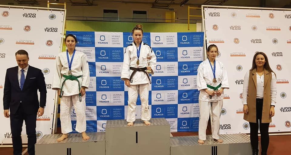 Baltijos šalių dziudo turnyre simniškė Raimonda Mažeikaitė antra
