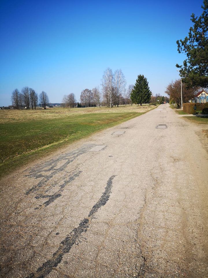 Luksnėnuose bus asfaltuojama gatvė