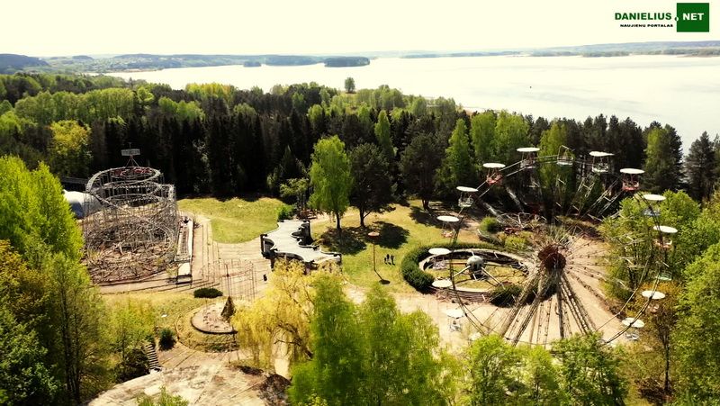 Elektrėnų atrakcionų parkas tapo laikinu muziejumi (video)