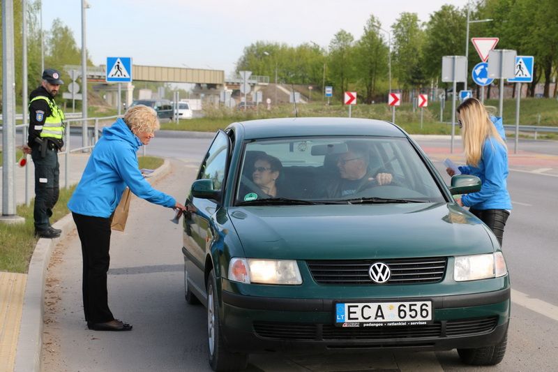 Alytuje buvo vykdoma akcija „Saugok gyvybes keliuose“! (foto)