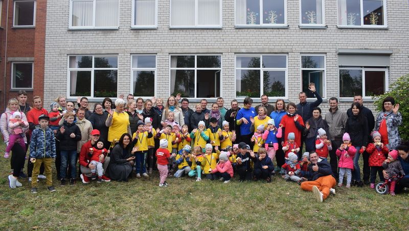 Senosios Varėnos ,,Nykštuko“ vaikų lopšelyje-darželyje sveikatingumo šventė ,,Aukime sveiki“