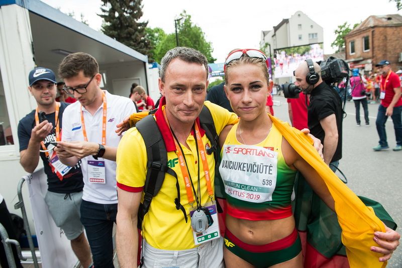 Alytuje stipriausia ėjike Europoje tapusi Živilė Vaiciukevičiūtė: „Sunku tuo patikėti“