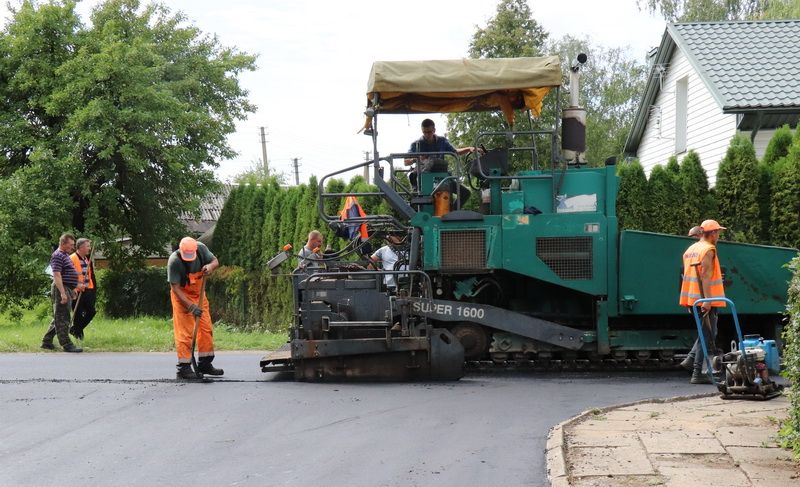 Ūdrijoje atnaujinama Birutės gatvė