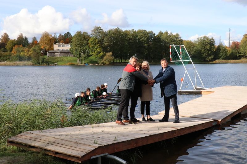 Alytaus rajono kanupolininkai treniruosis su naujomis baidarėmis