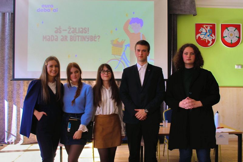 Jaunimas Alytuje renkasi žalią požiūrį