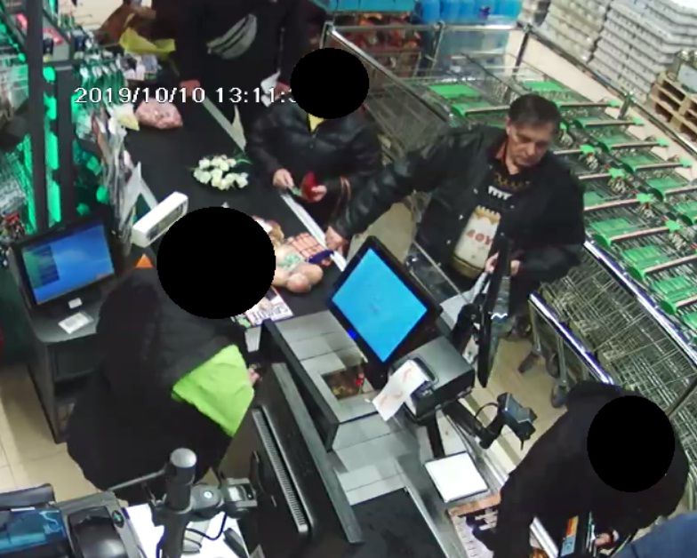 Policija prašo atpažinti vyriškį