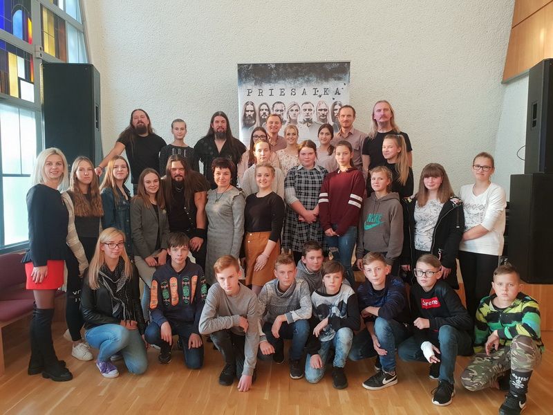 Integruota butrimoniškių muzikos ir pilietiškumo pamoka – roko operos ,,Priesaika“ peržiūra Birštone (foto)
