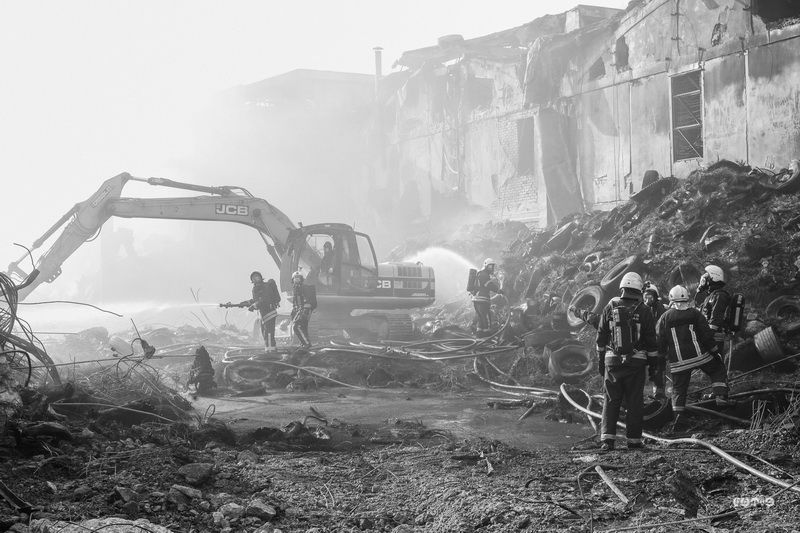 Šiandien Alytuje pristatoma Vyčio Šulinsko fotografijų apie Alytaus gaisrą paroda