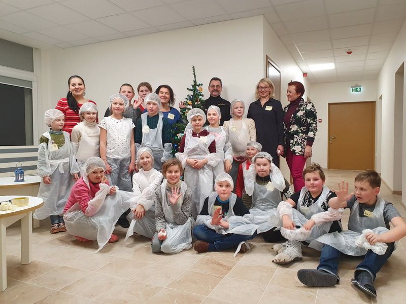 Nemunaityje startavo vaikų savaitgalio stovykla  ,,Jaunasis kūrėjas“ (video)