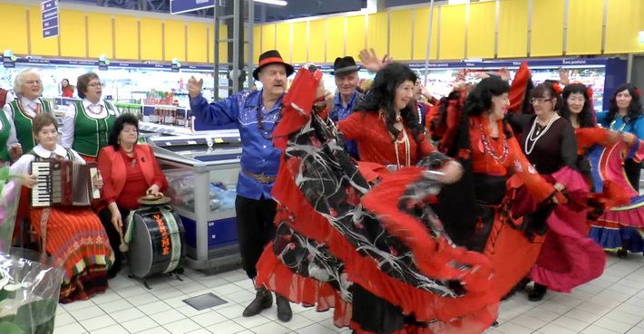 Užgavėnės Alytaus prekybos centre “Maxima”-2020 (video)