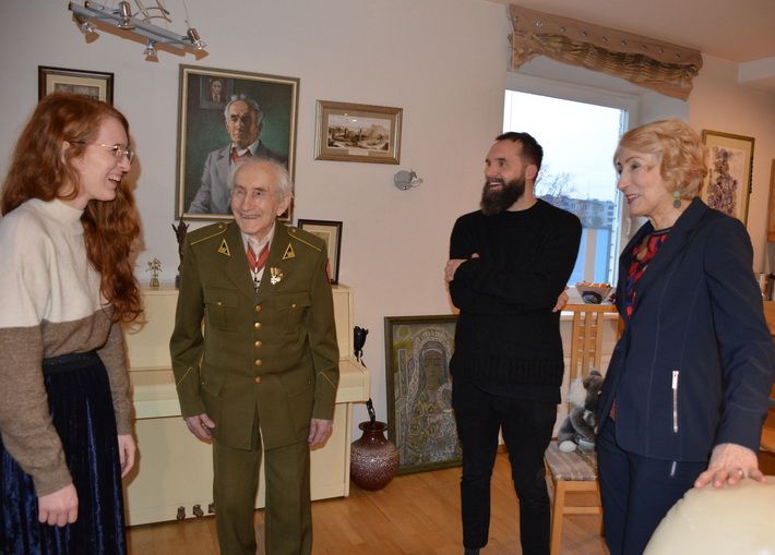 Partizano Juozo Jakavonio –Tigro dukra Angelė Jakavonytė: „kovotojų už laisvę vaikuose patriotizmo genas užgrūdintas“ (foto)