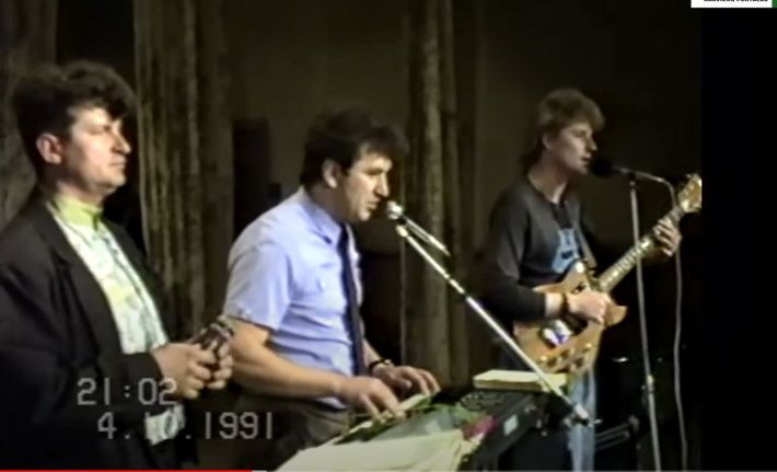 Vestuvių muzikantų šventė Alytuje-1991 (video)